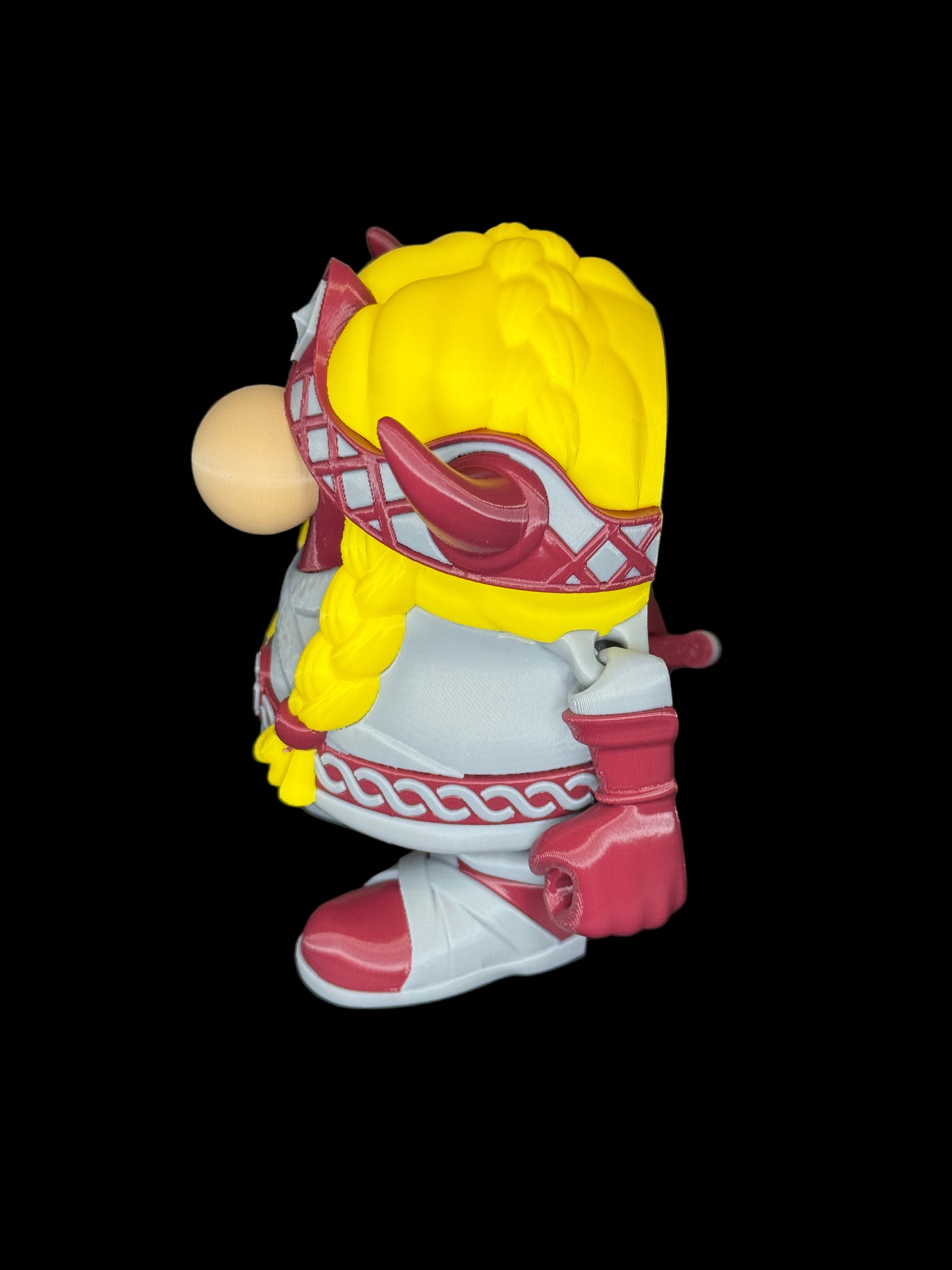 ⚔️ Female Viking Gnome with Broad Sword