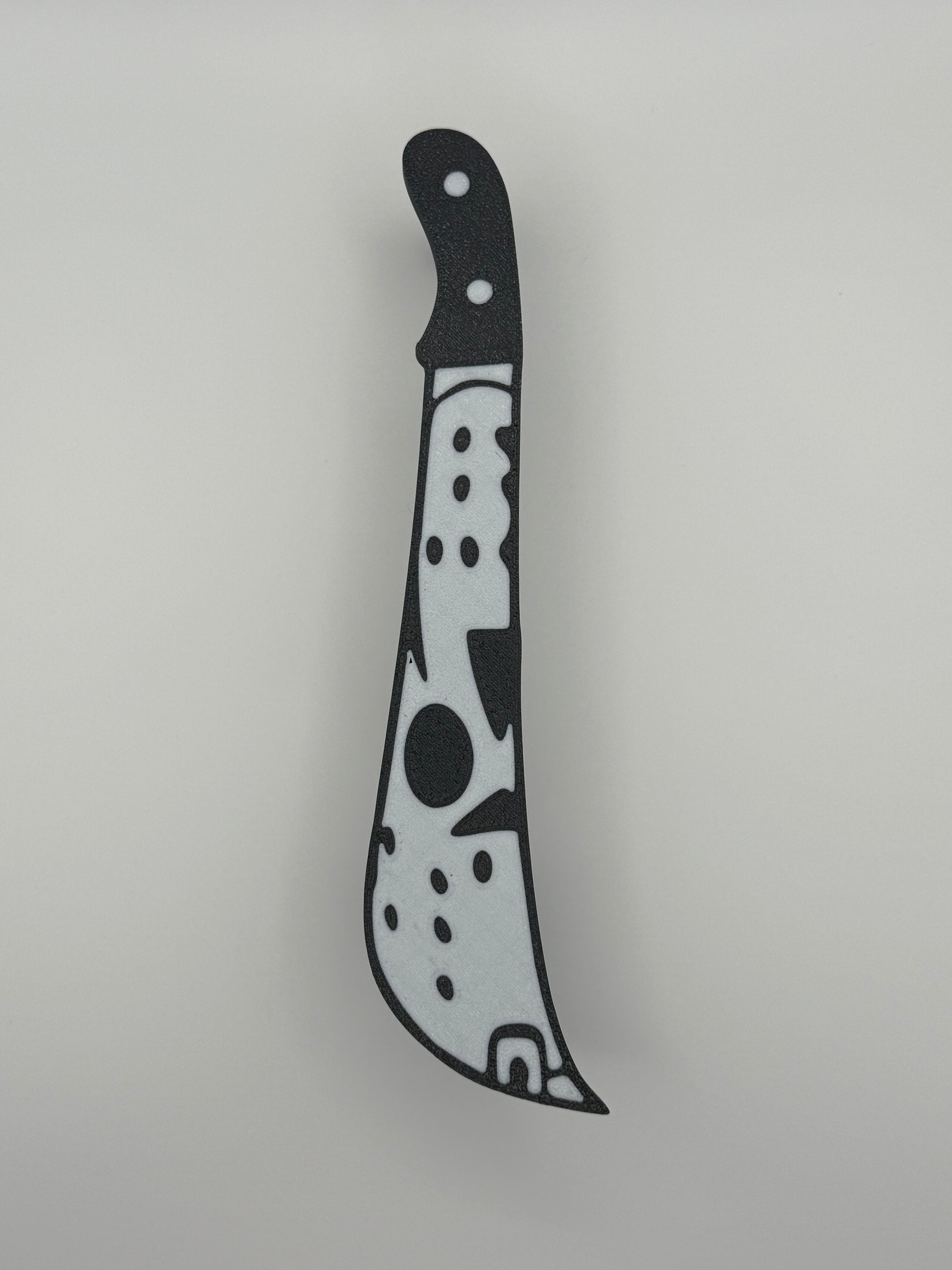 🔪 Horror Knife Tumbler Handle – 3D Printed Epoxy Add-On