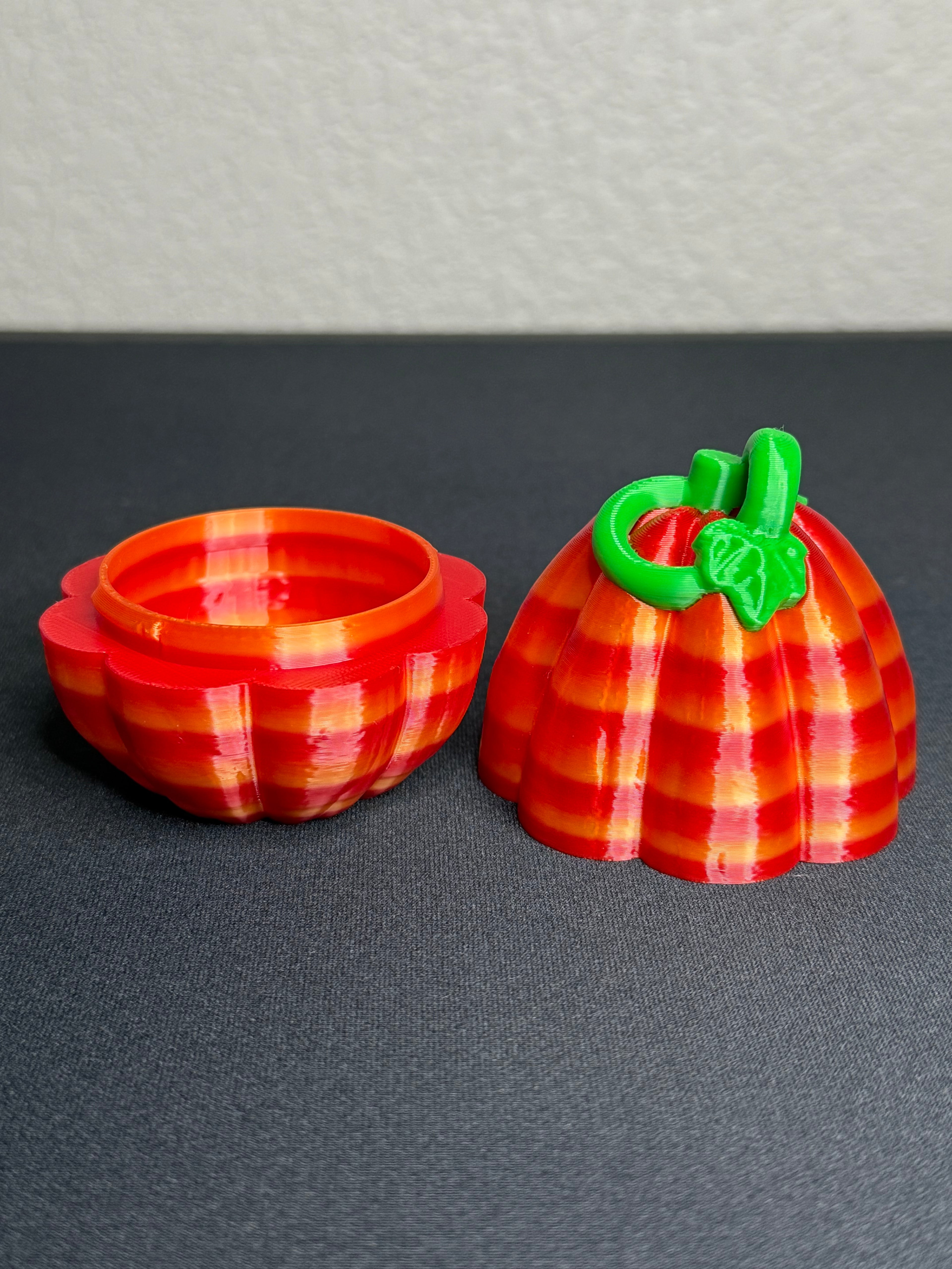 Mini Pumpkin Storage Egg