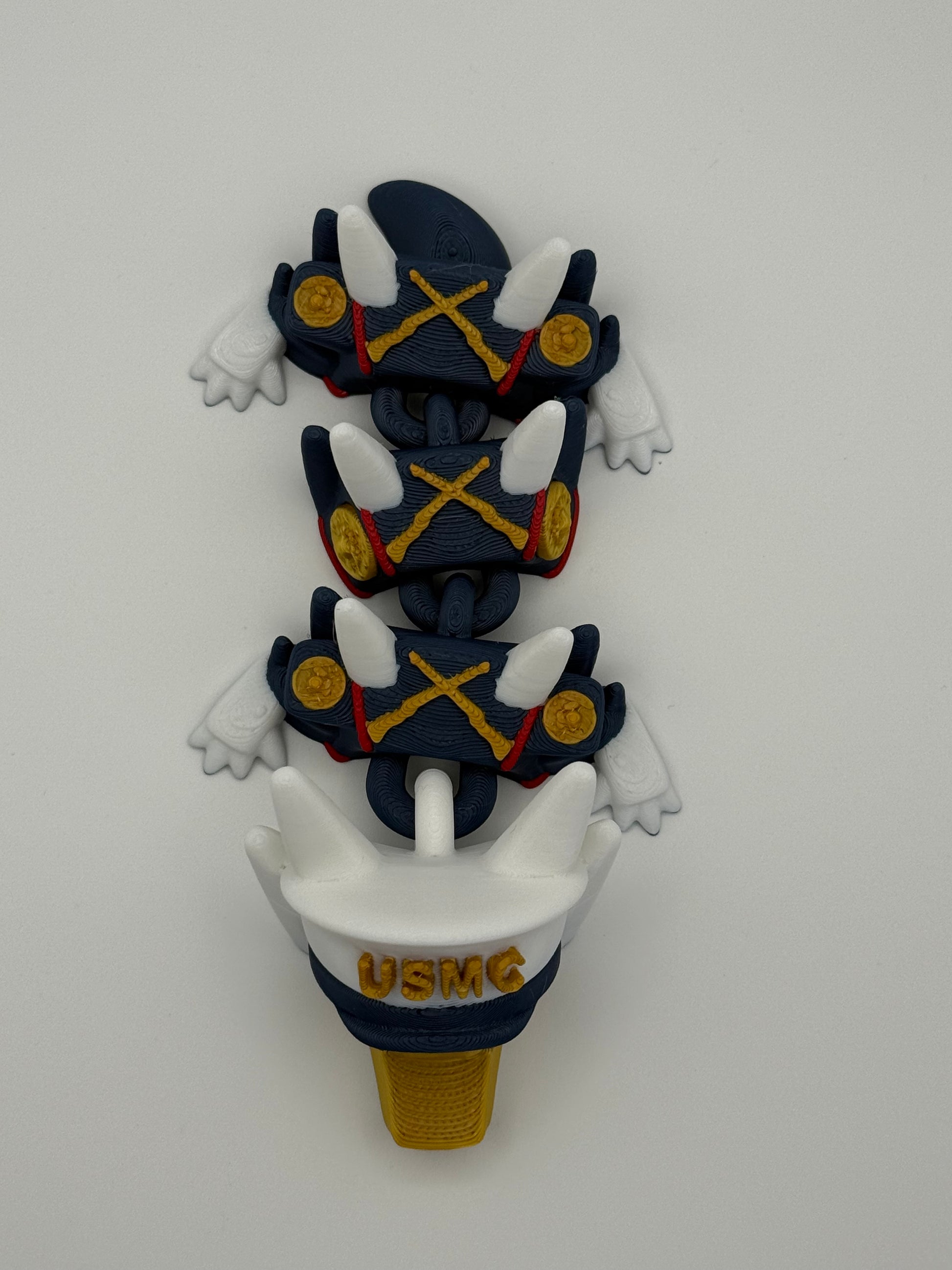 Marine Corps Inspired Dragon – Dress Blues