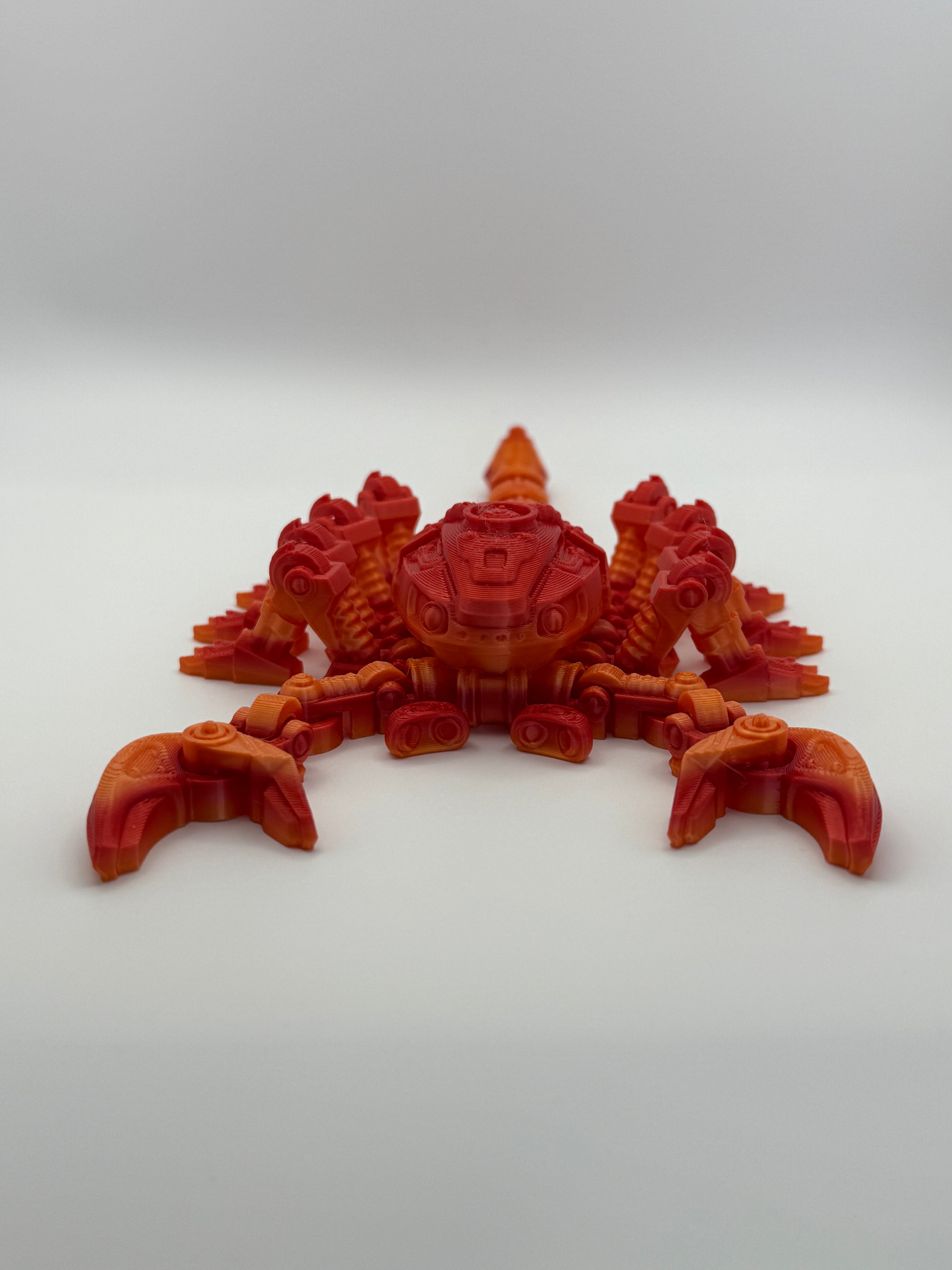 🦂 3D Printed Flexi Cyber Scorpion