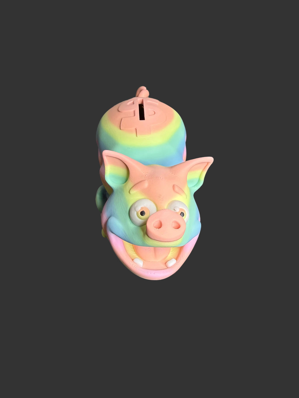 Flexi Piggy Bank – Articulated 3D Printed Pig Coin Bank with Removable Bottom