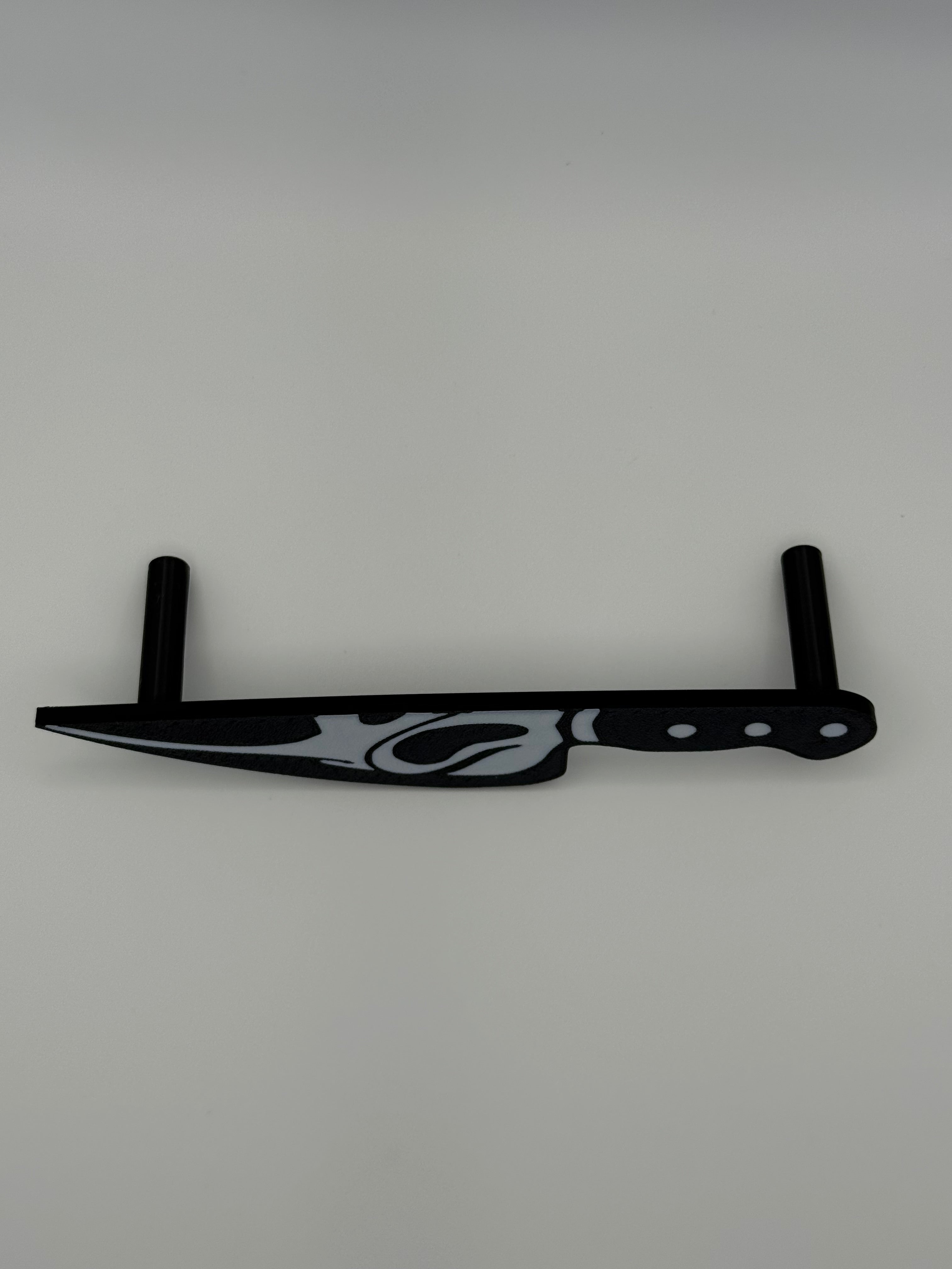 🔪 Horror Knife Tumbler Handle – 3D Printed Epoxy Add-On