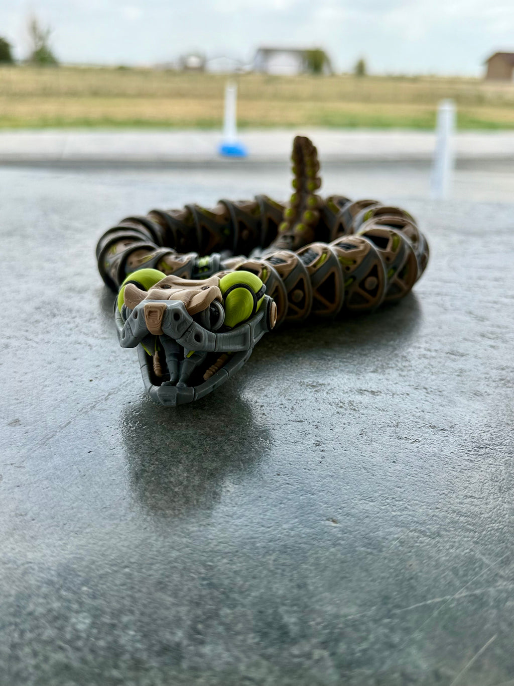🐍Robo Rattler – The Futuristic Rattlesnake