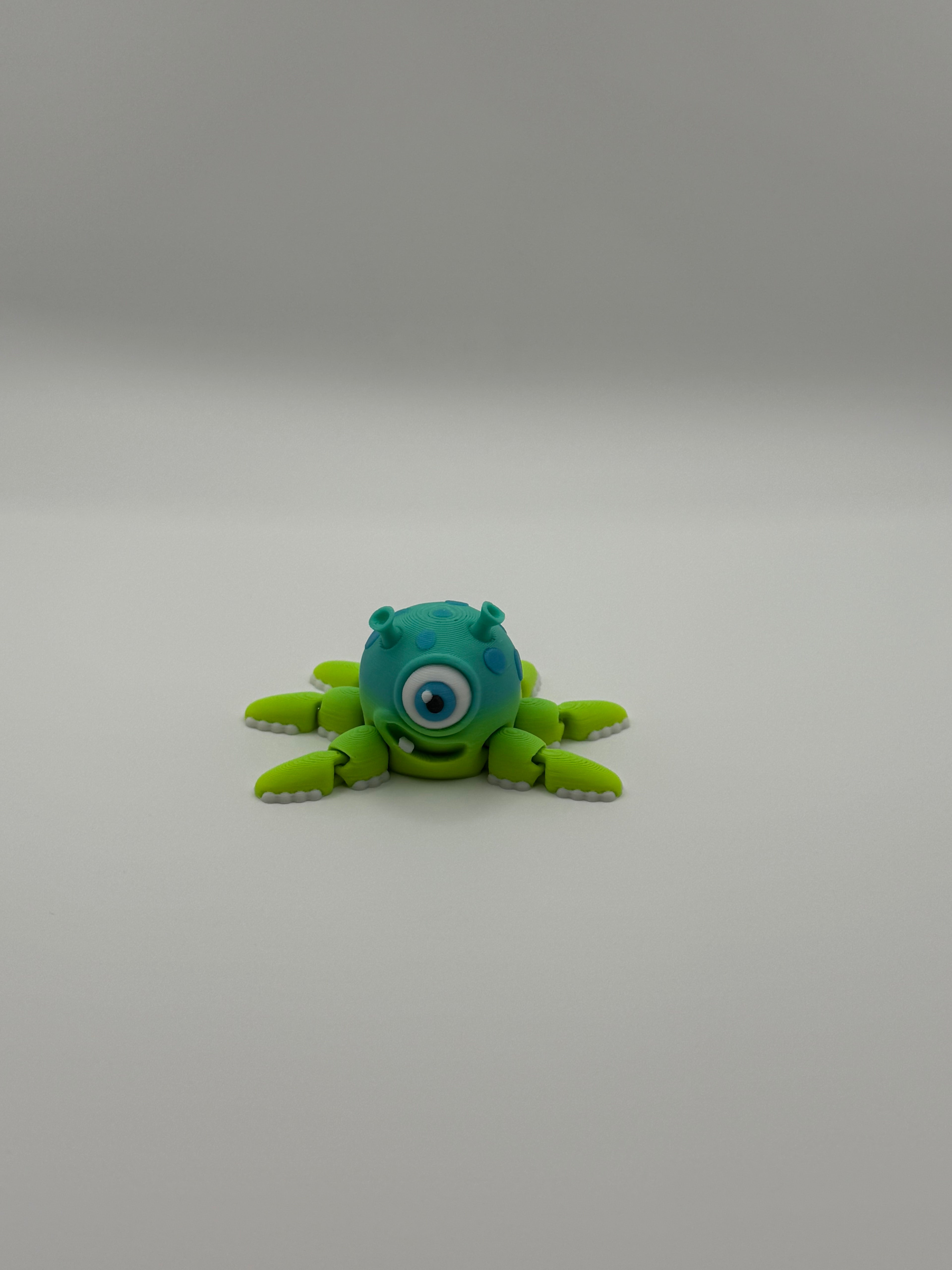 🛸 Alien Squid Spinner – 3D Printed Pencil Topper Fidget Toy
