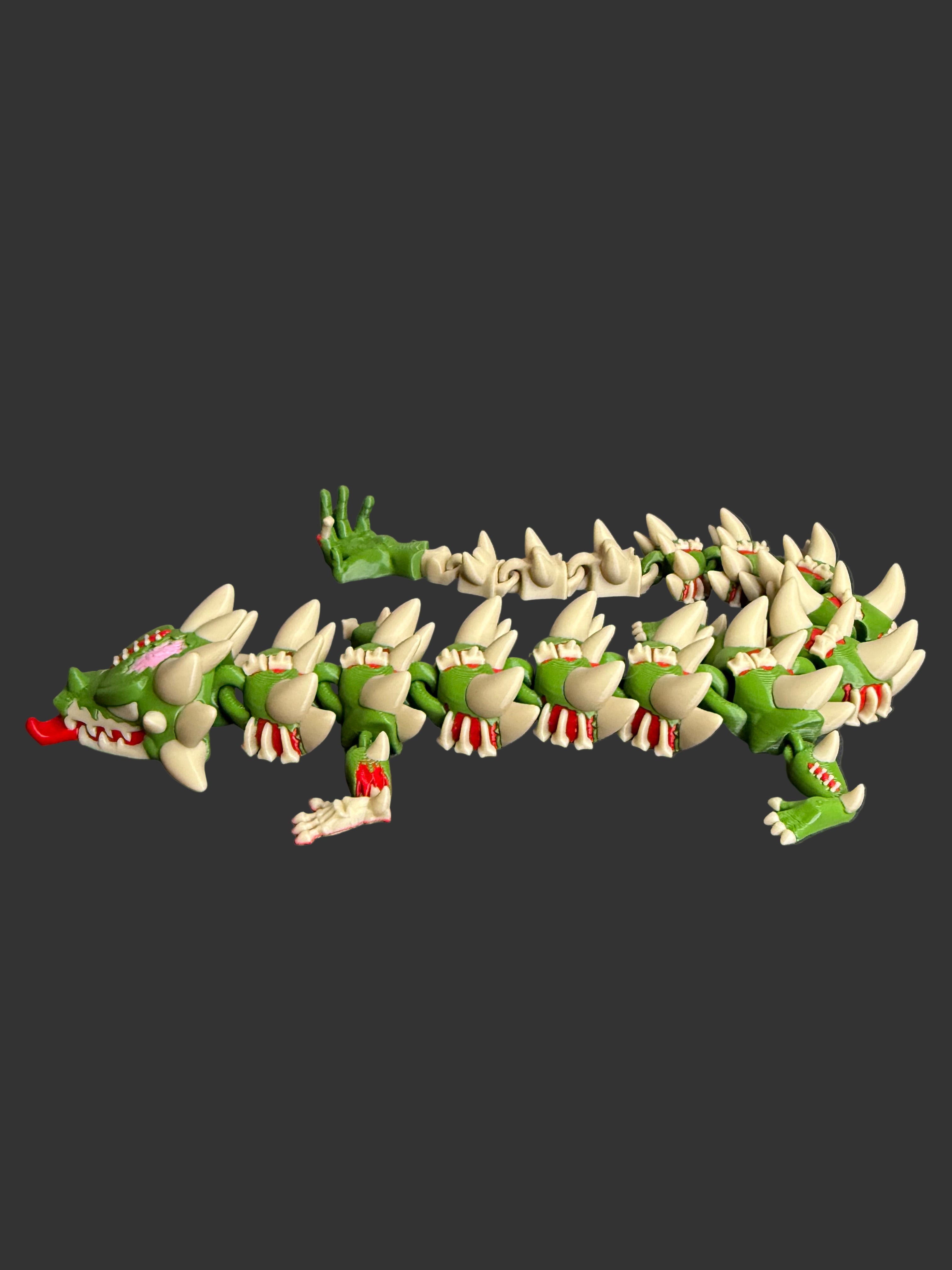 Zombie Dragon – 18" Long Undead Dragon