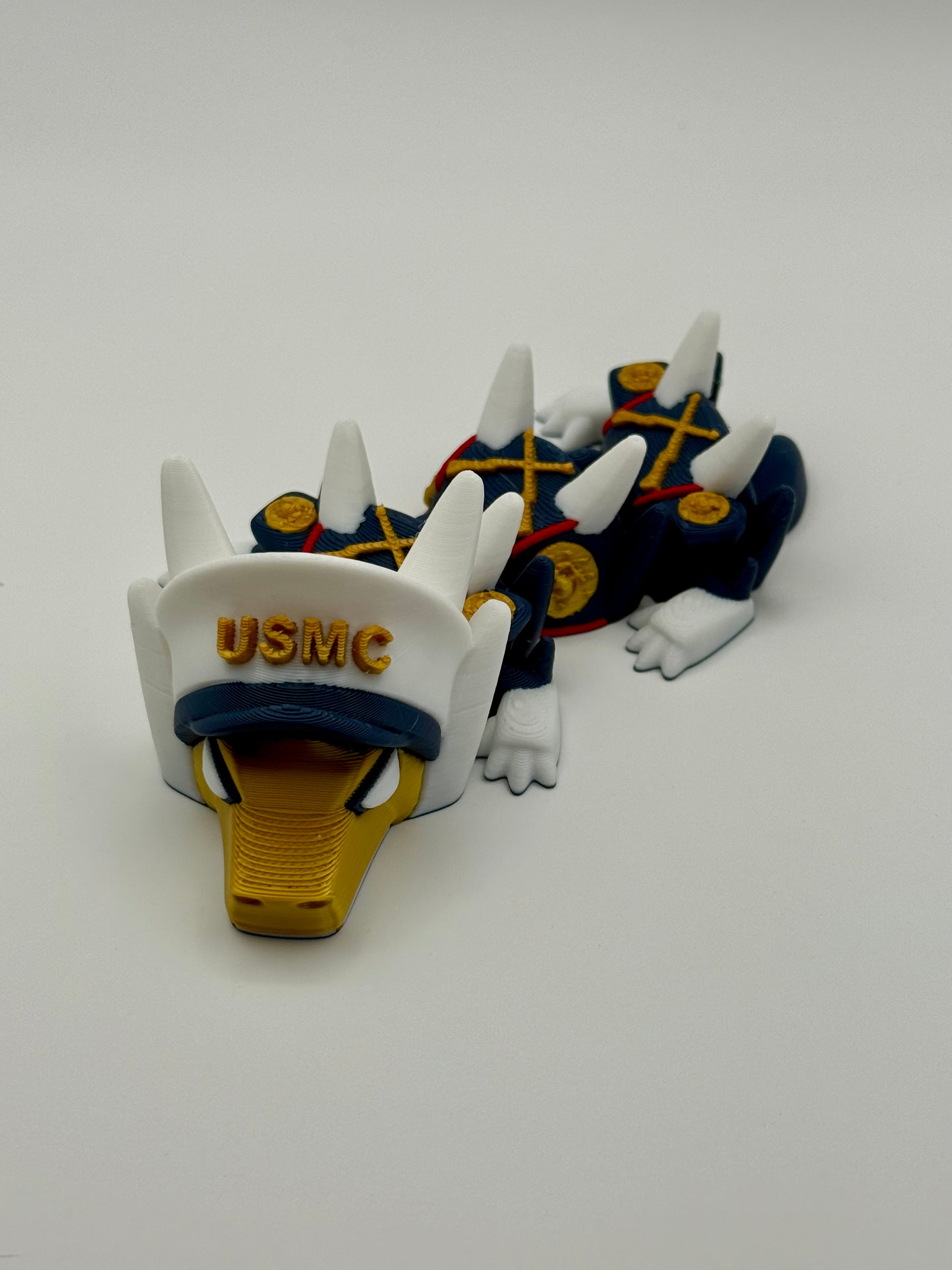 Marine Corps Inspired Dragon – Dress Blues